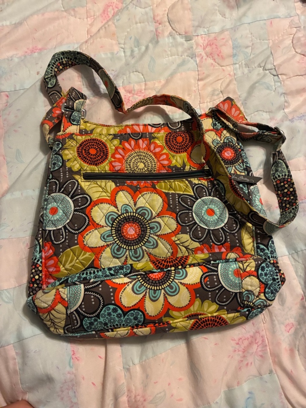 Vera Bradley Quilted Crossbody Bag - Multicolor
